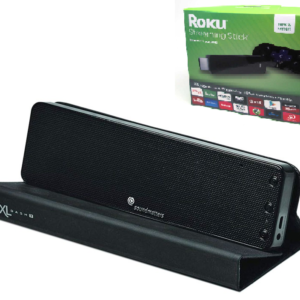 Dash 7 Black with Roku Stick 3600. No returns. 90 Day Warranty