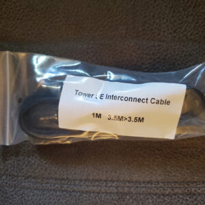 AudioQuest Tower Series 1 Meter Cable in waste friendly packaging